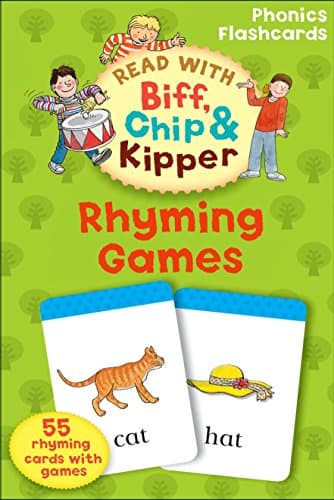 Oxford Reading Tree Read With Biff, Chip, and Kipper: Phonics Flashcards: Rhyming Games