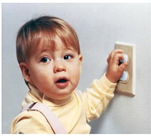 Crown RC 20PC Power Socket Plug Covers, Electrical Protectors, Baby proofing, Safety Plug caps