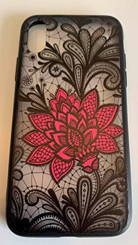 Gothic Pink Rose (Full Design) Slim Case for iPhone 7/8, iPhone 7/8 Plus, iPhone Xs, iPhone Xs Max (iPhone Xs Max)