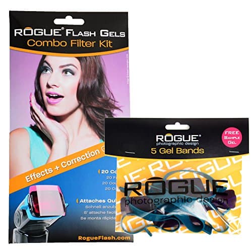Rogue Flash Gels Combo Filter Kit + 5-Pack Rogue Gel Bands