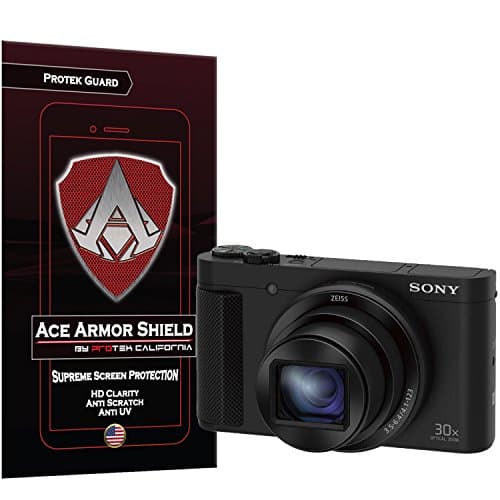 Ace Armor Shield Protek Guard Screen Protector for The Sony Cyber-Shot DSC-RX100 V with Free Lifetime Replacement Warranty