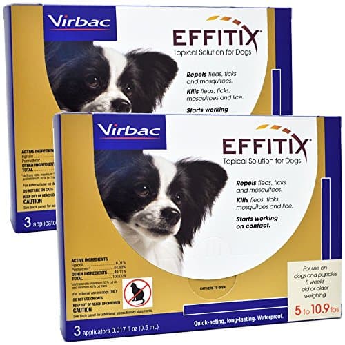 Effitix Topical solution for Dogs 510.9 lbs. 6 Months