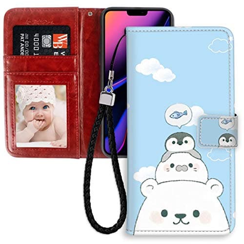 iPhone 11 Pro Max Polar Bear Phone Wallet Case 6.5 Version Faddish