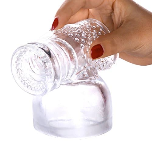 Massager Accessories Massage Attachment Silicone Accessory (Clear)