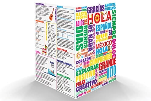 Spanish Colorful Words Folder (5 Folders)