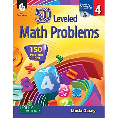 50 Leveled Math Problems Level 4 ebook