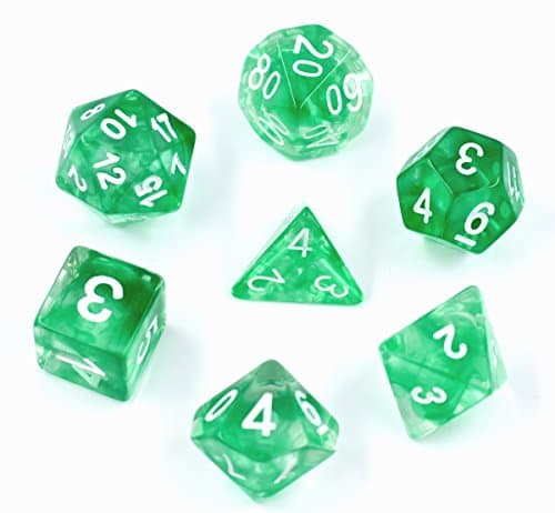 DND Dice Polyhedral Dice Sets for D&D Dungeons & Dragons MTG Role Playing Game Dice Including Velvet Bags