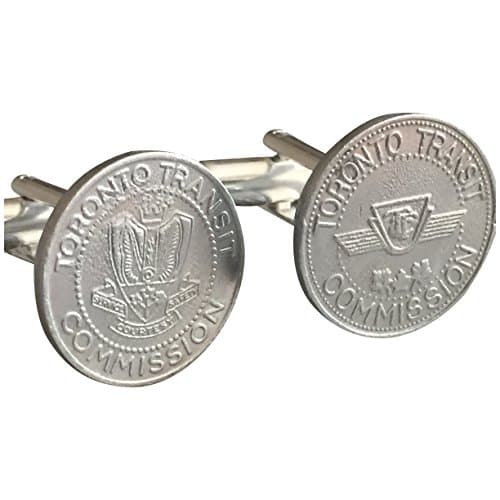Ammo Gift Box Toronto Transit Commission Canada Token Cufflinks