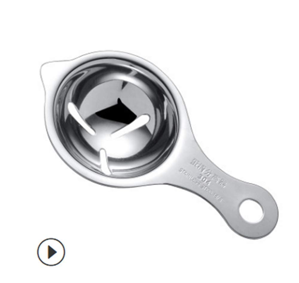 1Pack Egg Cracker Topper+1 Egg Separator Egg Yolk White Filter Food Grade Egg Divider Stainless Steel Egg Sieve Kitchen Gadget Cooking/Baker Tool Egg Extractor