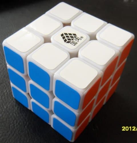 WitLong Type C IV 3x3 Speedcube White Twisty Puzzle