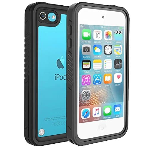iPod Touch Case 6th/5th Generation, iPod Touch 6th/5th Generation Case for Girls Kids Boys, Bosmix iPod Touch 6/5 Waterproof Case, Waterproof Case for iPod Touch 6th/5th Generation with Kickstand