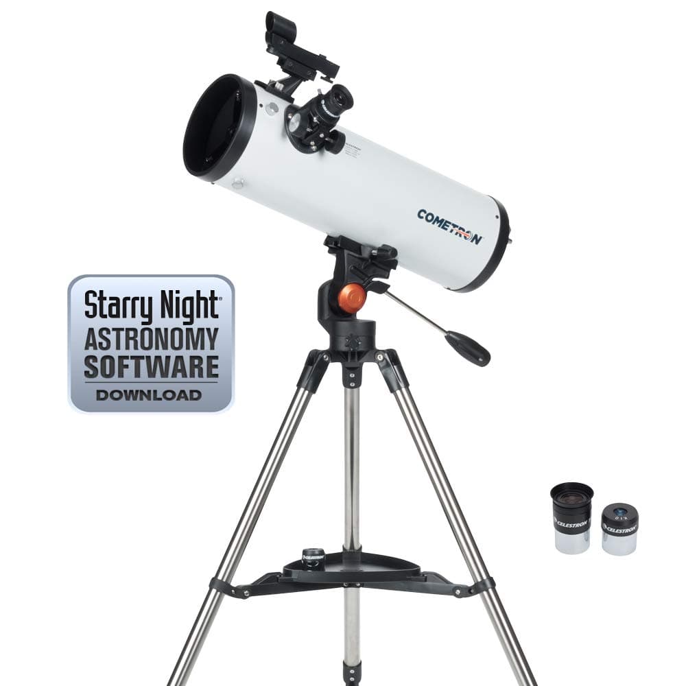 Celestron 21079 Cometron 114AZ Telescope (White)