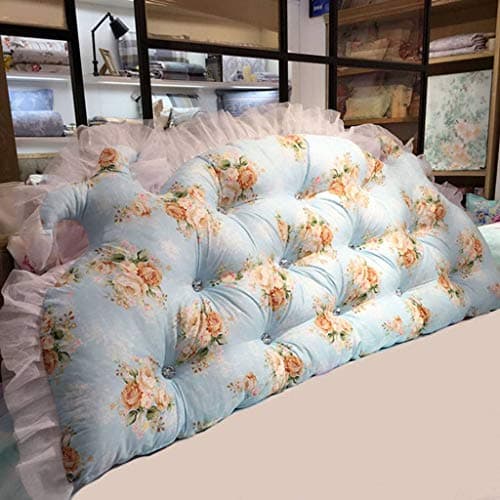 Bed Wedge Pillow Bed Backrest, Double Triangle Pillow Washable Filled Wedge Cushion for Sofa Bed, Bedroom, Living Room-J-1.0M