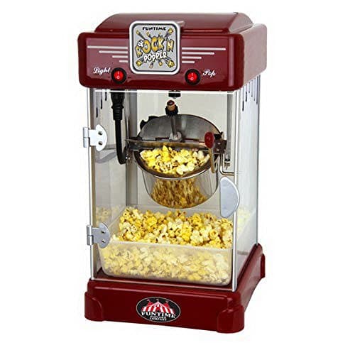FunTime 2.5oz Rock'N Popper Popcorn Machine Maker Retro Style - FT2518