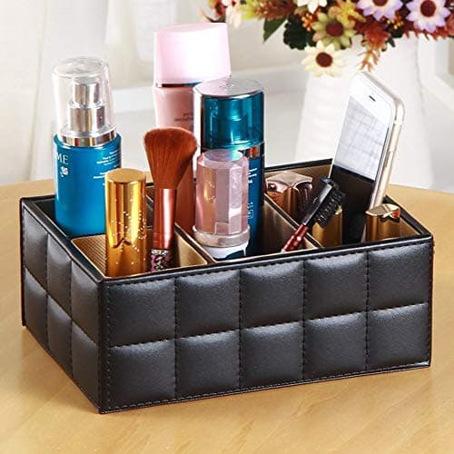 Makeup organizers Table tv remote control storage box Cosmetic storage box-G