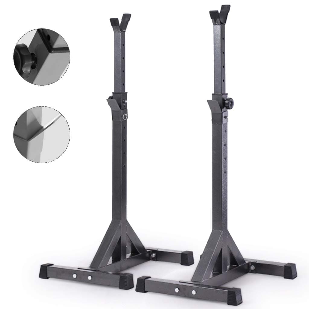 Weight Racks Squat Rack Bench Press Multifunctional Shelf Adjustable Bracket Home Indoor Gym Strength Training Stand Men's Fitness Barbell Rack Only Sell Shelves Squat Rack