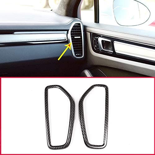 MAVMAX Dashboard Air Conditioning Vent Frame Trim for Cayenne 2018 2019