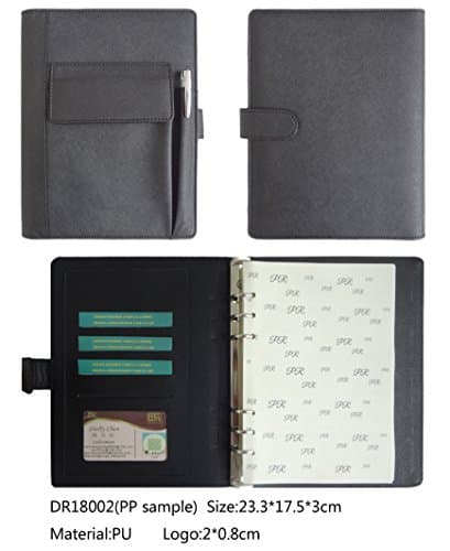 REFILLABLE PU Leather Diary/Journal/Planner/Notebook with 2018/2019 Calendars;for Medical Professionals, Allied Health Care Workers and Medical Students