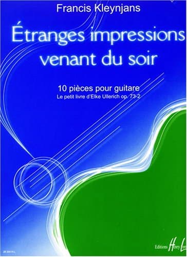 Etranges Impressions Venant Du Soir Op.73-2