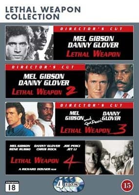 Lethal Weapon 1-4 - Complete Collection (Director's Cut) (Region 2) (Import)