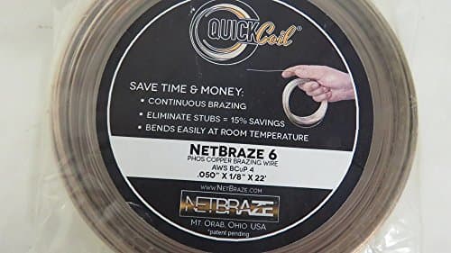 Quick Coil NetBraze 6 Brazing Wire 22'