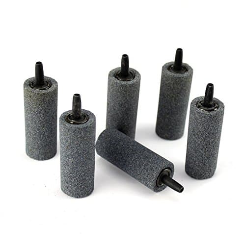 Aquarium LONG-LASTING Air Stone 2" Fish Tank Aerator Diffuser Hydroponics - 6 pcs