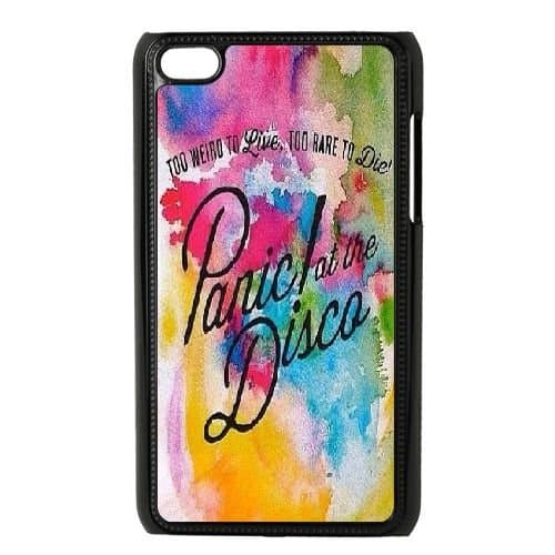 diy Custom Phone Case Case for iPod Touch4 - panic at the disco case 6