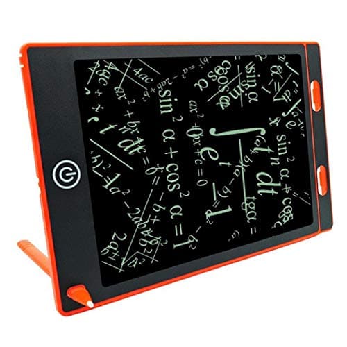 Cindere 8.5" LCD Tablet Digital E-Writing Pad Portable Reused Painting Drawing Writing Board with Stylus Graphics (Red1)