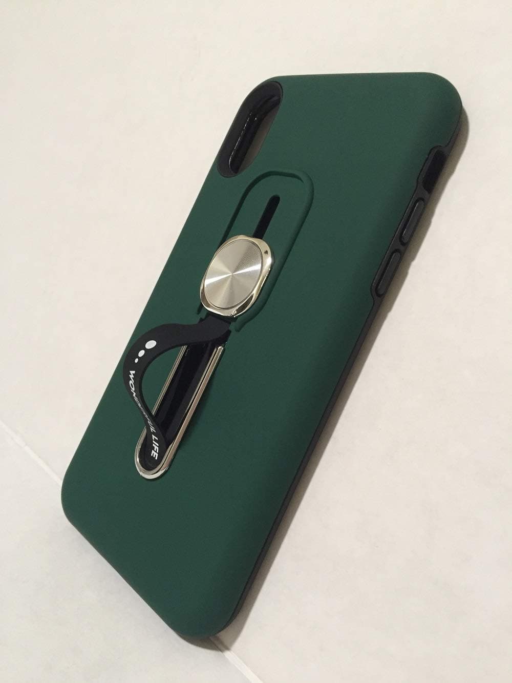 Maxx4Less Luxury Plastic TPU/PC Case Cell Phone Mobile Executive Cover Gold for iPhone X/XS