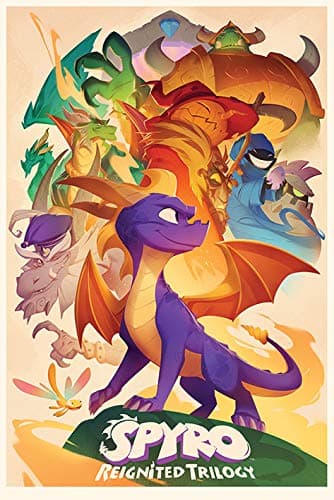 Spyro Poster, Multi-Colour, 61 x 91.5cm