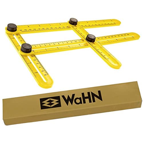 Angleizer Template Adjustable Measuring Tool Caliper - Measures All Angles and Forms Angle-izer Angle Adjustable Measurements for Professional &amp; Carpenter Use – By WaHN