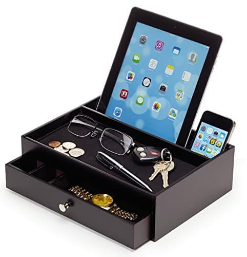 Manscaper Valet Drawer with Charging Station