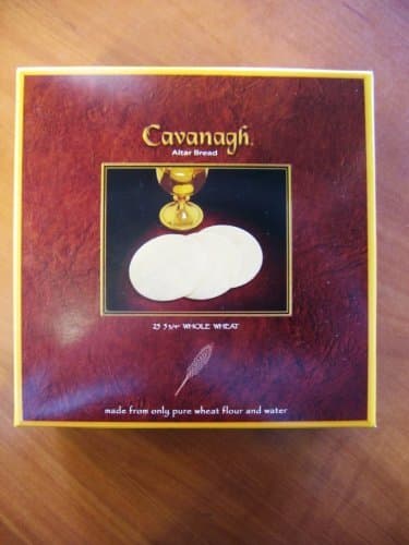 Cavanagh Extra Large Altar Bread - 5 3/4 Whole Wheat - 25/Box by Cavanagh Company