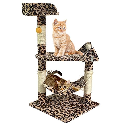 Pelay Cat Tree Scratching Post Kitten House (M32)