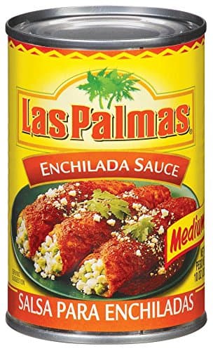 Las Palmas Enchilada Sauce, Medium, Red 10 Oz (Pack of 6)
