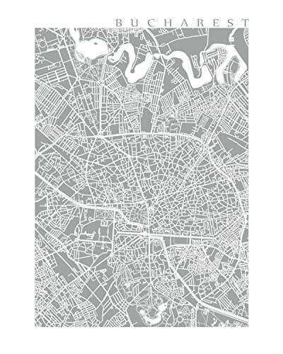 Bucharest Map Print