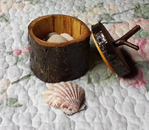 Rustic Log Trinket box
