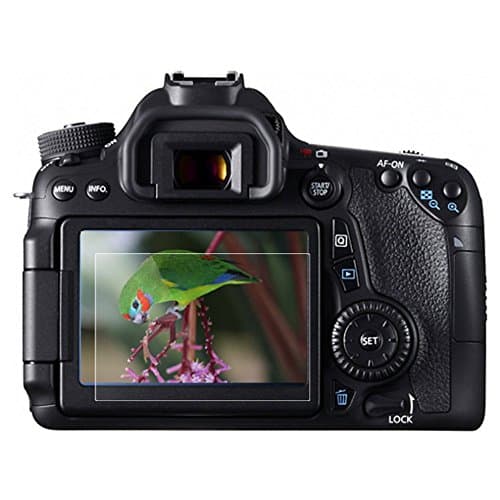 GHYC Tempered Glass LCD Screen Protector For Canon EOS 70D 77D 80D 700D 750D 760D 800D 7D Mark II 6D Mark II 8000D 9000D Rebel T5i T6i T6s T7i Digital Camera