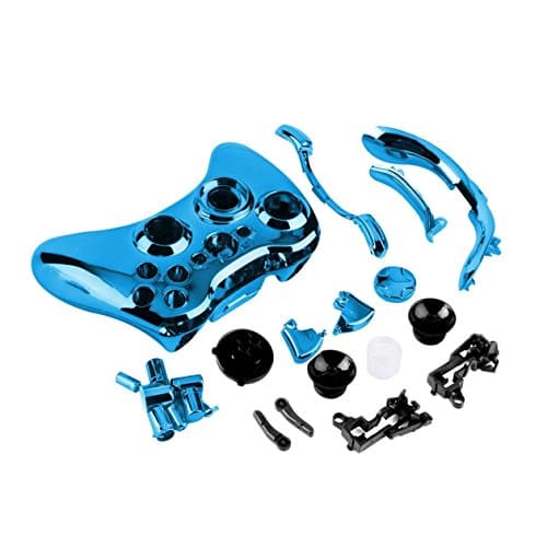 Housing Controller Shell Case Cover Set Faceplates Replacement Kits with Buttons for Microsoft Xbox 360 Controller