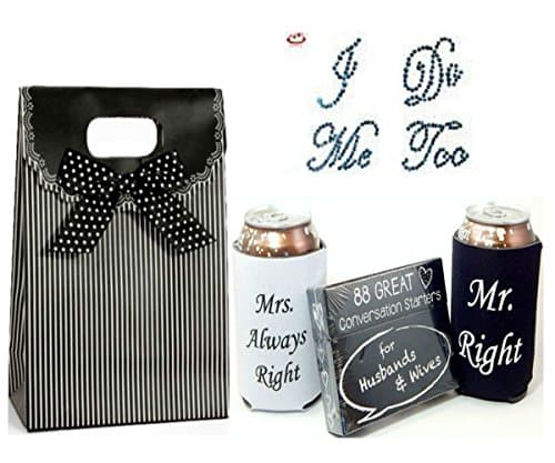 1 Big Dream Gift Bundle includes Shoe Stickers, Can Coolers Conversation Starters Husbands Wives