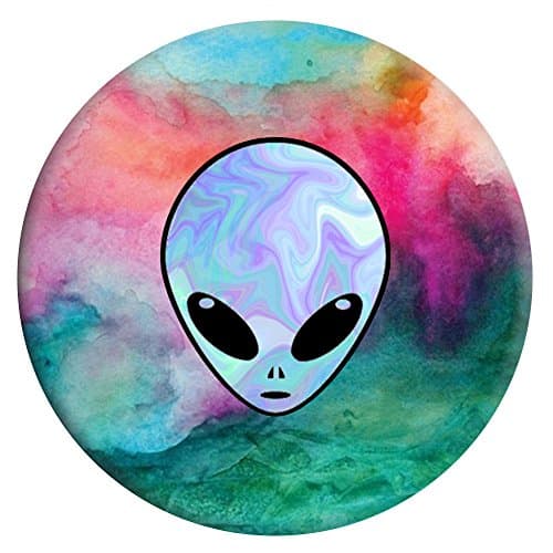 GreenJanice Multi Function Holder Expanding Stand Grip Mount For Smartphones-(Alien Tie dye)