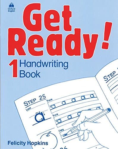 Get Ready!: 1: Handwriting Book: Handwriting Book Level 1