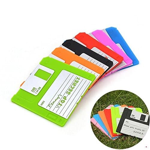 6 Floppy disk coaster Retro Disk Cup Mats&Pads Nostalgia non-slip drink Placemat Home decorative