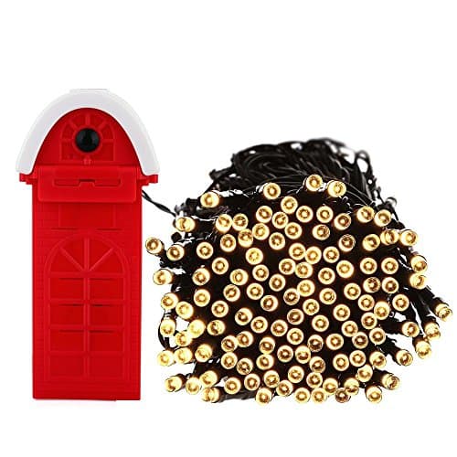 Saline Water Powered Led String Light (72FT-200LEDs, Warmwhite)