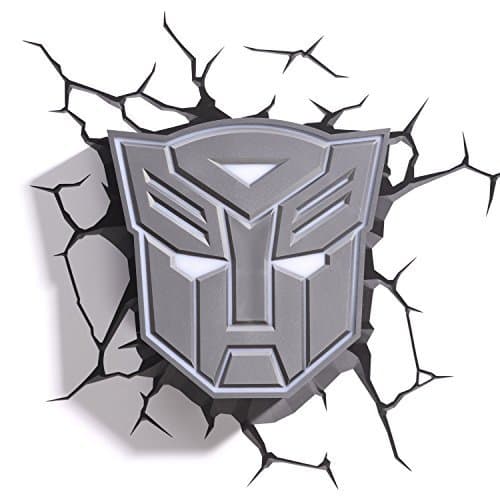 Hasbro Transformers 3d Deco Light Fx Autobot Shield Led Wall Nightlight by 3D Lights by 3D Lights