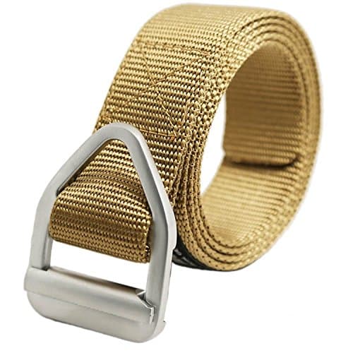 Men's Nylon Tactical Webbing Buckle Belt