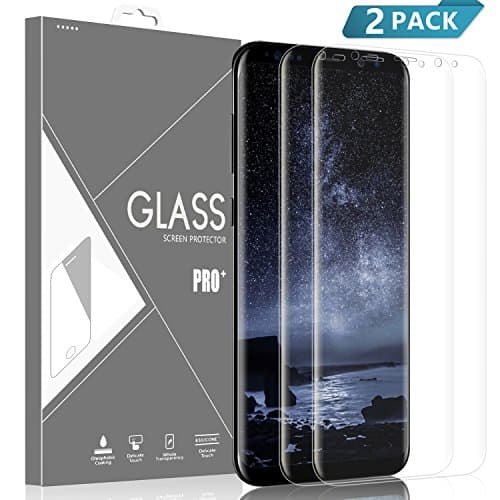 AZION Galaxy S8 Screen Protector [2 Pack], Full Coverage 3D PET Soft TPU Premium Screen Film Anti- Scratch,HD Clear Anti-Bubble with Lifetime Replacement Warranty for Samsung Galaxy S8