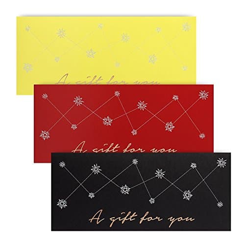 21 Pack, Colored Premium Envelope With Real Foil Accent – For Gifting, Invitation, Greeting, Party, Money, thank you envelope, (Top Flight #9 Envelope) Foiled Calligraphy Sparkle Art 1