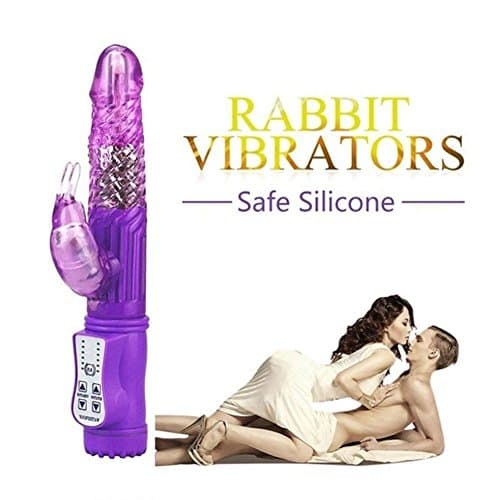 100% Waterproof 12 Powerful Mode Speed Thrusting Rotating Viberate Wand for Women