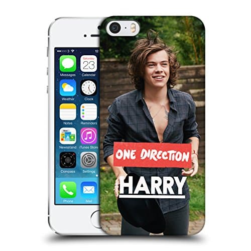 Official One Direction Button Down Harry Styles Photo Hard Back Case for Apple iPhone 5 / 5s / SE
